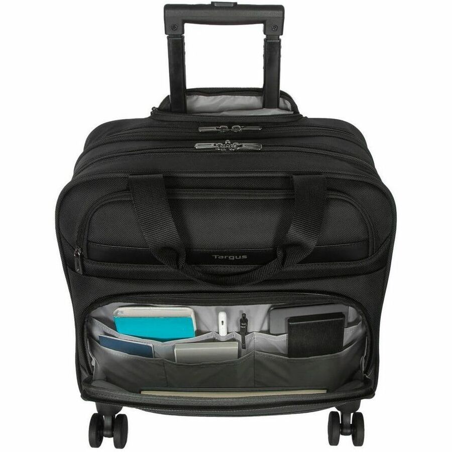 Targus Transit TBR044GL Carrying Case (Roller) for 15" to 16" Notebook - Black - TAA Compliant - Image 9