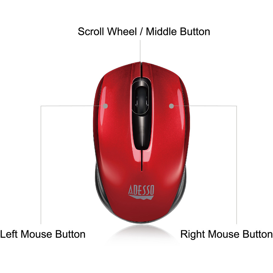 Adesso iMouse S50R - 2.4GHz Wireless Mini Mouse - Image 10
