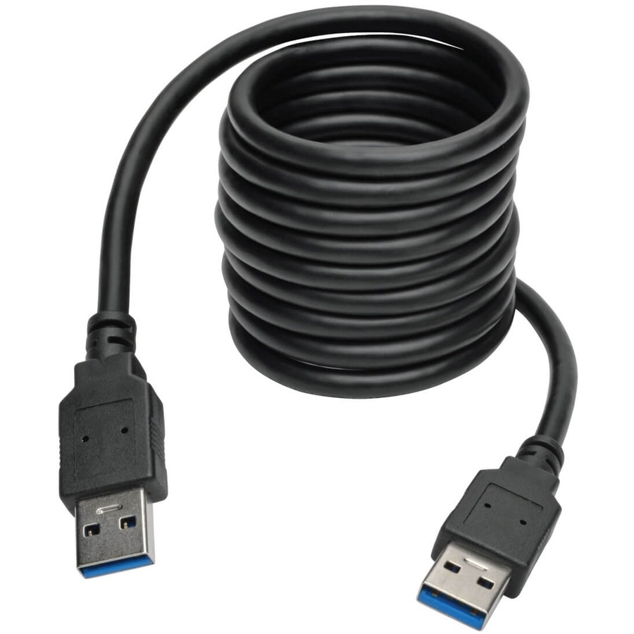 Eaton Tripp Lite Series USB 3.0 SuperSpeed A/A Cable (M/M), Black, 6 ft. (1.83 m) - Image 4
