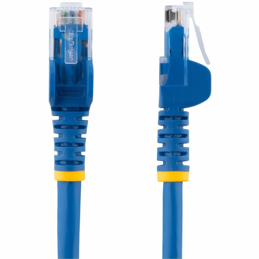 StarTech.com 3 ft. CAT6 Ethernet Cable - 10 Pack - ETL Verified - Blue CAT6 Patch Cord - Snagless RJ45 Connectors - 24 AWG - UTP - Image 3