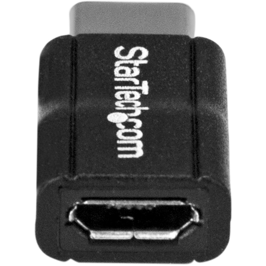 StarTech.com USB C to USB Micro B - USB Type C to USB M / F - USB 2.0 - USB C Connector - USB-C to USB Micro B Adapter - Image 4