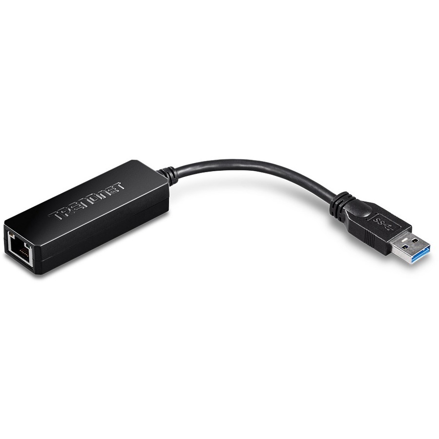 TRENDnet USB 3.0 To Gigabit Ethernet Adapter, Full Duplex 2Gbps Ethernet Speeds, Up To 1Gbps, USB-A, Windows & Mac Compatibility, USB Powered, Simple Setup, Black, TU3-ETG - Image 4