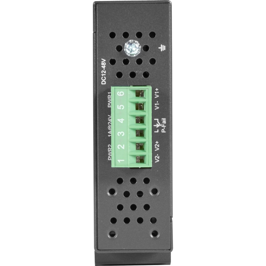 Black Box Industrial 10/100-Mbps Ethernet Switch - Unmanaged, Extreme Temperature, 5-Port - Image 4