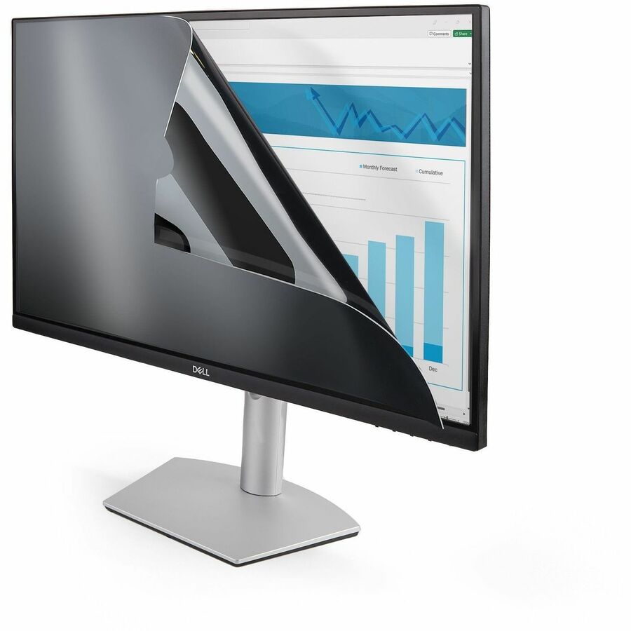 StarTech.com 25-inch 16:9 Computer Monitor Privacy Screen, Anti-Glare Privacy Filter w/Blue Light Reduction, +/- 30° View Security Shield - Image 6
