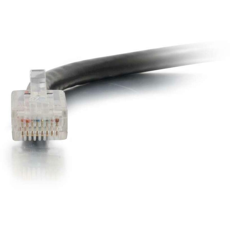 C2G-15ft Cat5e Non-Booted Unshielded (UTP) Network Patch Cable - Black - Image 2