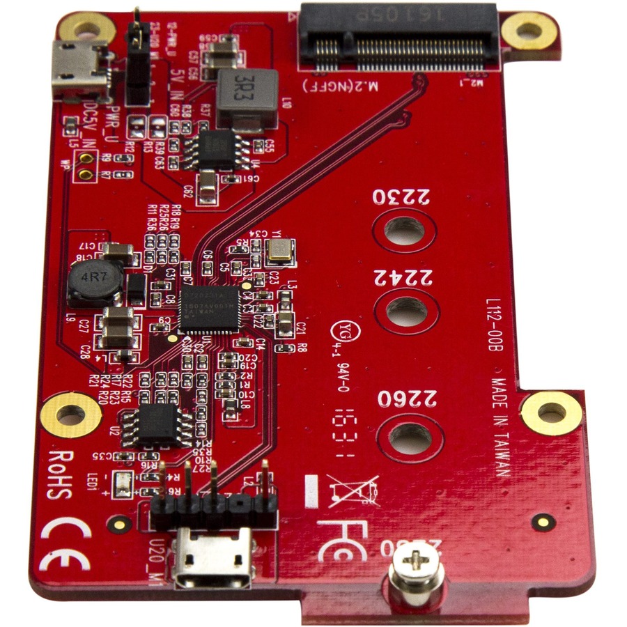 StarTech.com Raspberry Pi Board â€" USB 2.0 480Mbps â€" USB to M.2 SATA Converter â€" USB to SATA Raspberry Pi SSD - Image 5