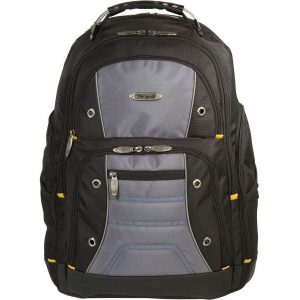 Targus Drifter II TSB239US Carrying Case Rugged (Backpack) for 17" Notebook - Black/Gray - TAA Compliant