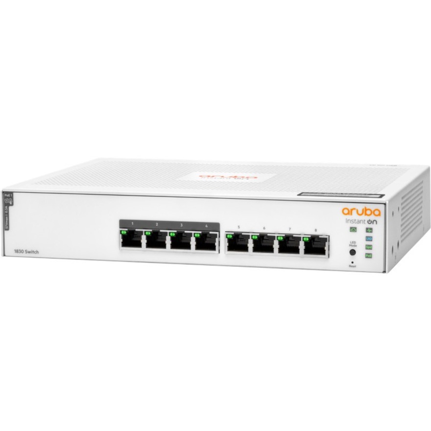 HPE Instant On 1830 8G 4p Class4 PoE 65W Switch - Image 2