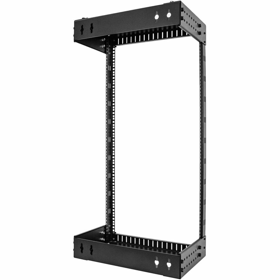 StarTech.com 2-Post 21U Heavy-Duty Wall Mount Network Rack, 19" Open Frame Server Rack with Adjustable Depth, Data Rack for IT Equipment~ - Image 4