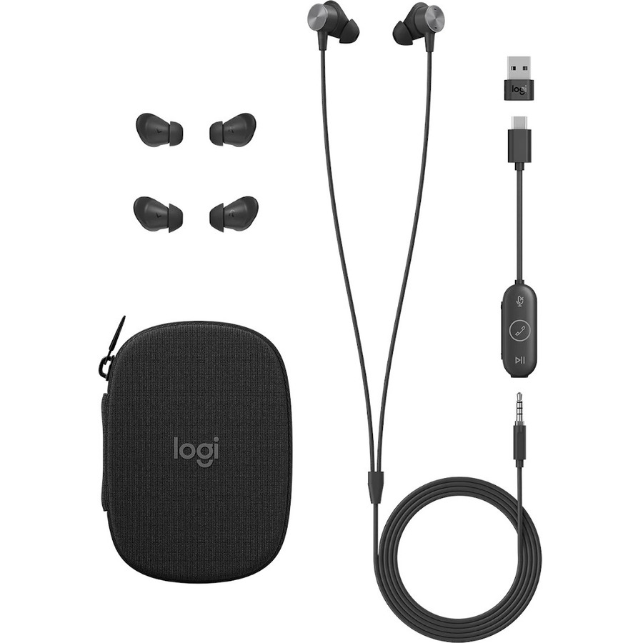 Logitech Zone Wired Earbuds - Image 8