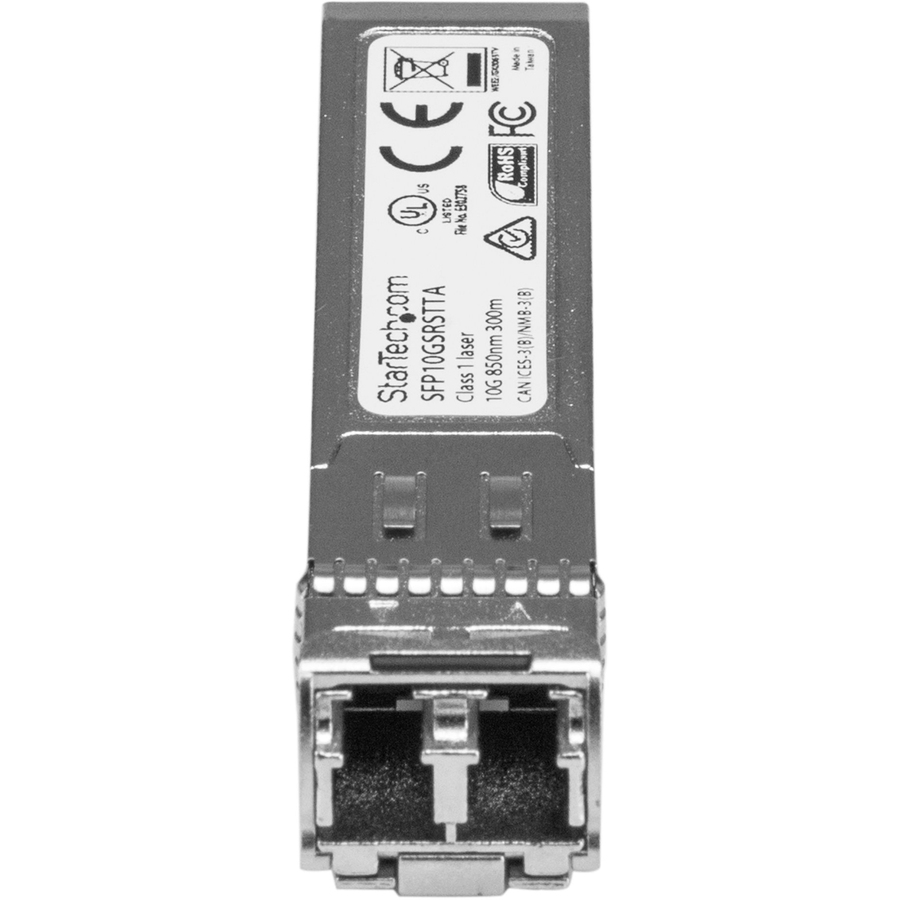 StarTech.com Cisco SFP-10G-SR-S Comp. SFP+ Module - 10GBASE-SR - 10GE Gigabit Ethernet SFP+ 10GbE Multimode Fiber MMF Optic Transceiver - Image 2