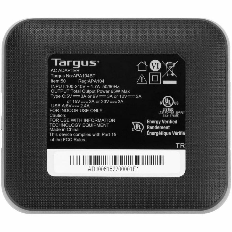 Targus 65W USB-C/USB-A Charger - Image 4