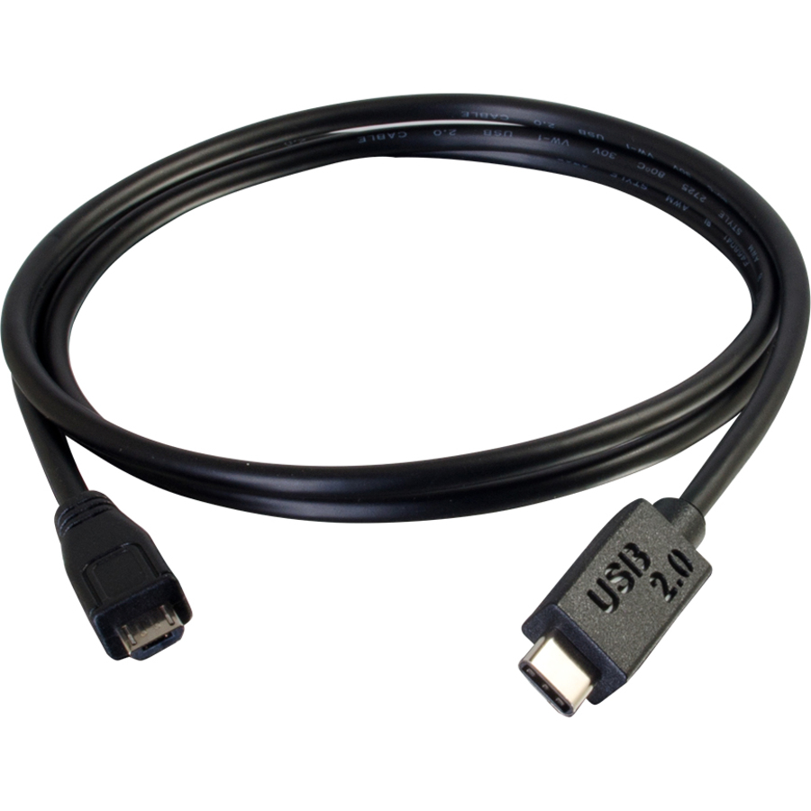C2G 6ft USB C to USB Micro B Cable - M/M - Image 5