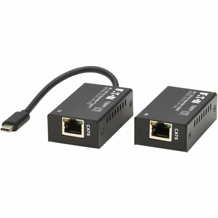 Eaton Tripp Lite Series USB-C to HDMI over Cat6 Extender Kit, Transmitter/Receiver, 4K 120 Hz, HDR10, Up to 82 ft. (25 m) - Image 2