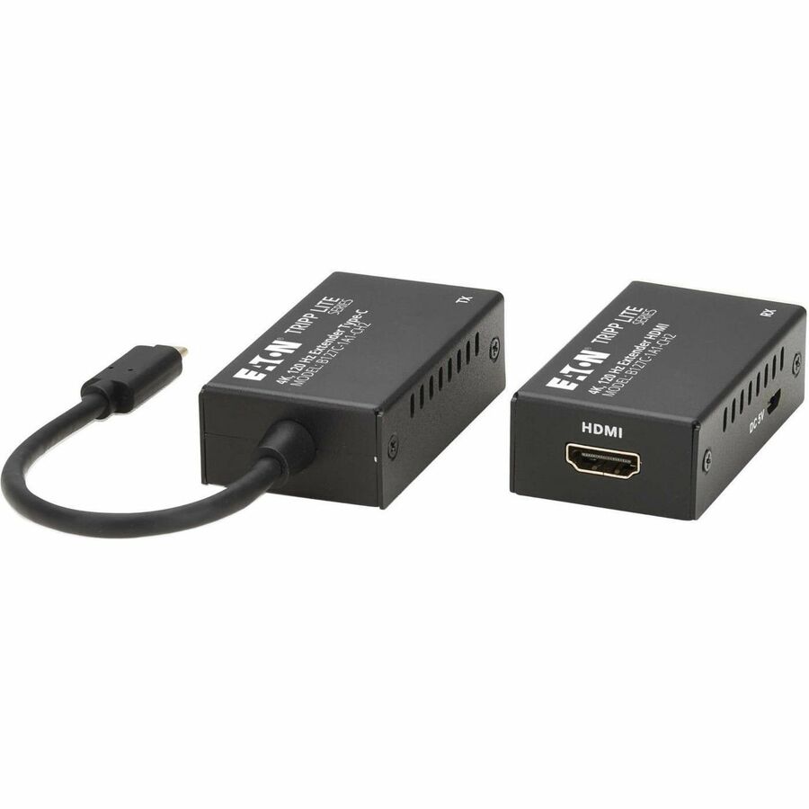 Eaton Tripp Lite Series USB-C to HDMI over Cat6 Extender Kit, Transmitter/Receiver, 4K 120 Hz, HDR10, Up to 82 ft. (25 m) - Image 4