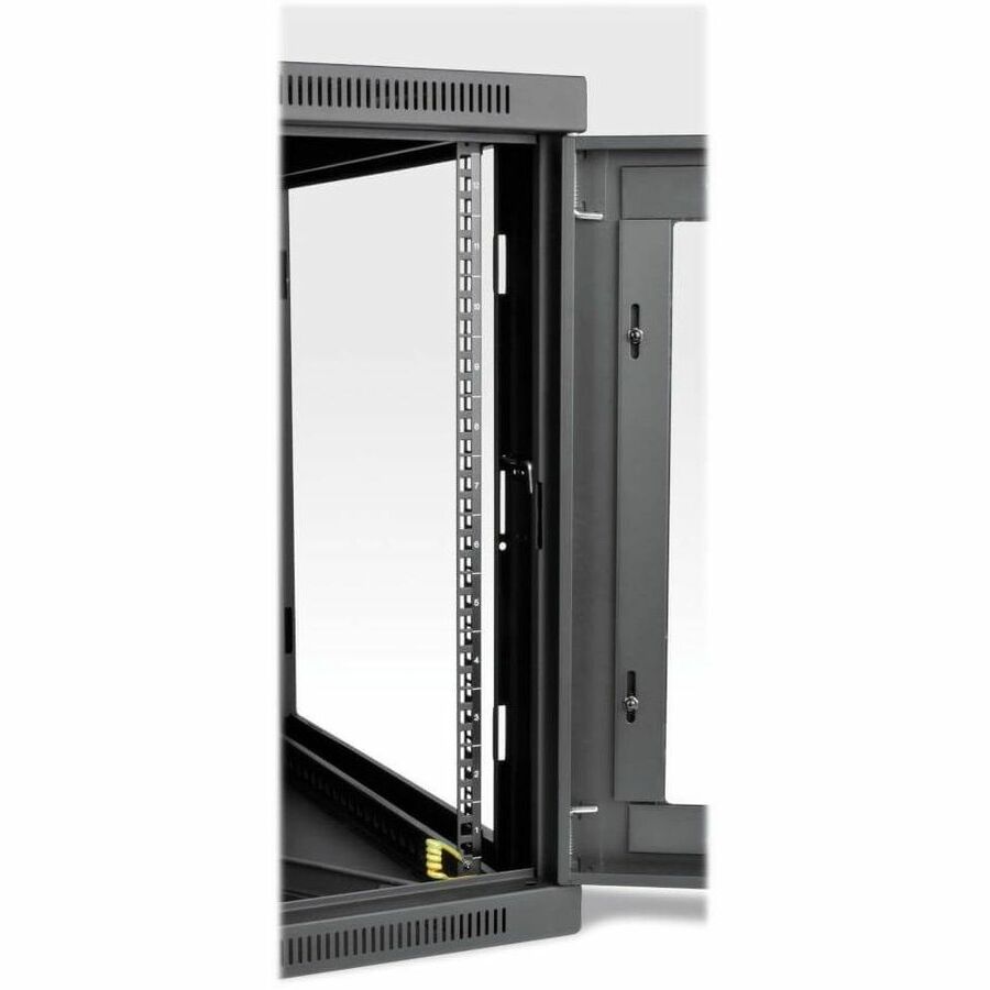 Eaton Tripp Lite Series SmartRack 12U UPS-Depth Wall-Mount Small Rack Enclosure, Clear Acrylic Window, Hinged Back - Image 4