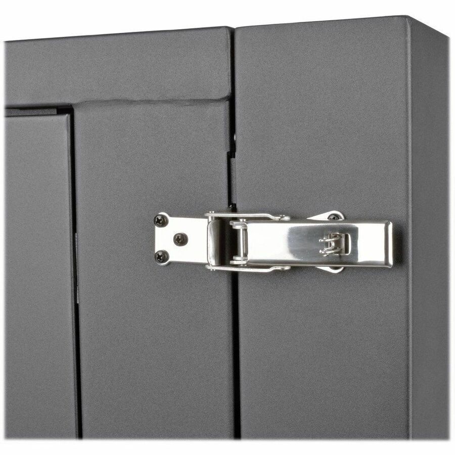Eaton Tripp Lite Series SmartRack 12U UPS-Depth Wall-Mount Small Rack Enclosure, Clear Acrylic Window, Hinged Back - Image 5