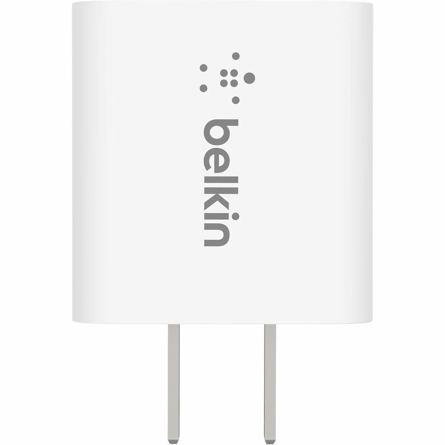 Belkin 20W Portable USB-C Wall Charger - 1xUSB-C - Fast Charging - Power Adapter - White (2 Pack) - Image 2