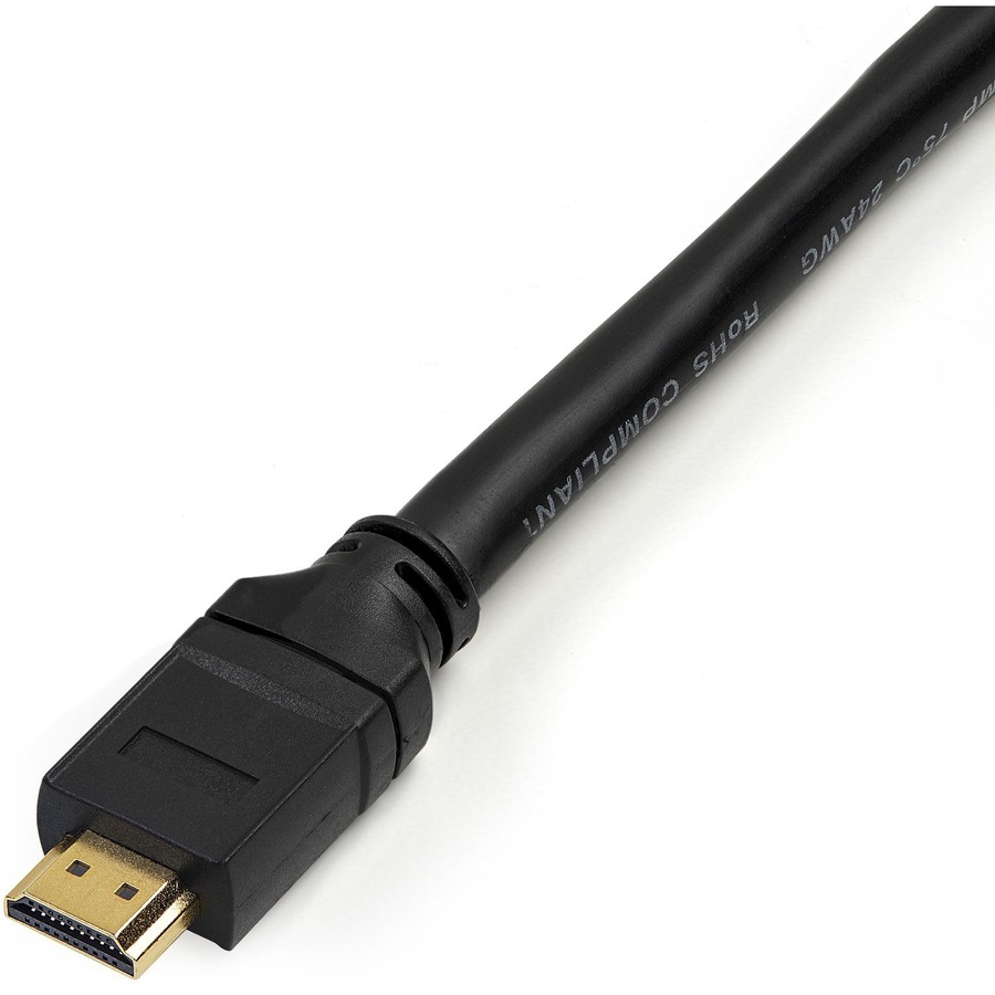 StarTech.com 35ft In Wall Plenum Rated HDMI Cable, 4K High Speed Long HDMI Cord w/ Ethernet, 4K30Hz UHD, 10.2 Gbps, HDMI 1.4 Display Cable - Image 2