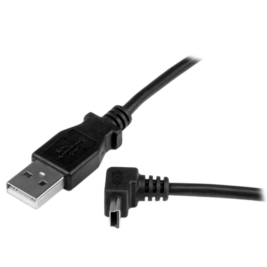 StarTech.com 1m Mini USB Cable - A to Up Angle Mini B - Image 2