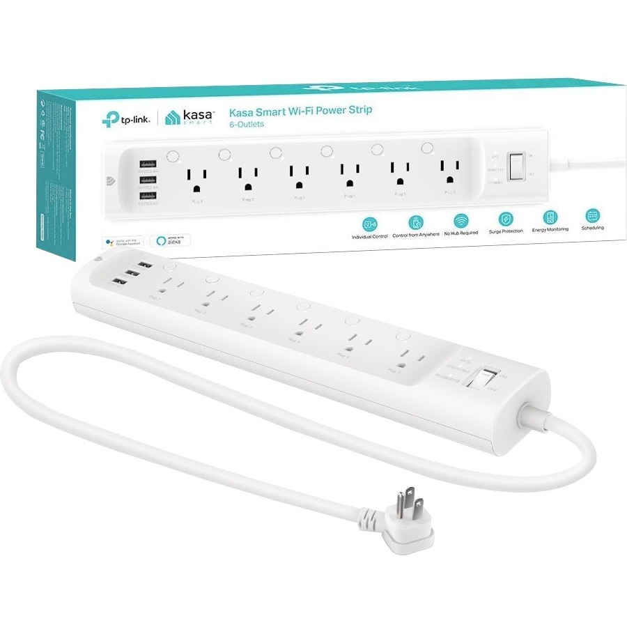 TP-Link Kasa Smart HS300 - Kasa Smart Plug Power Strip - Image 4