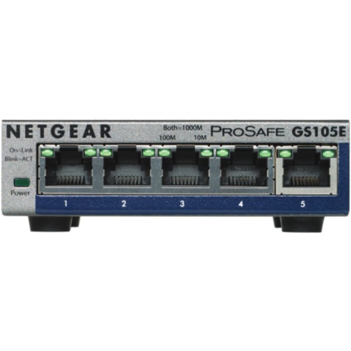 Netgear ProSafe Plus Switch, 5-Port Gigabit Ethernet - Image 3