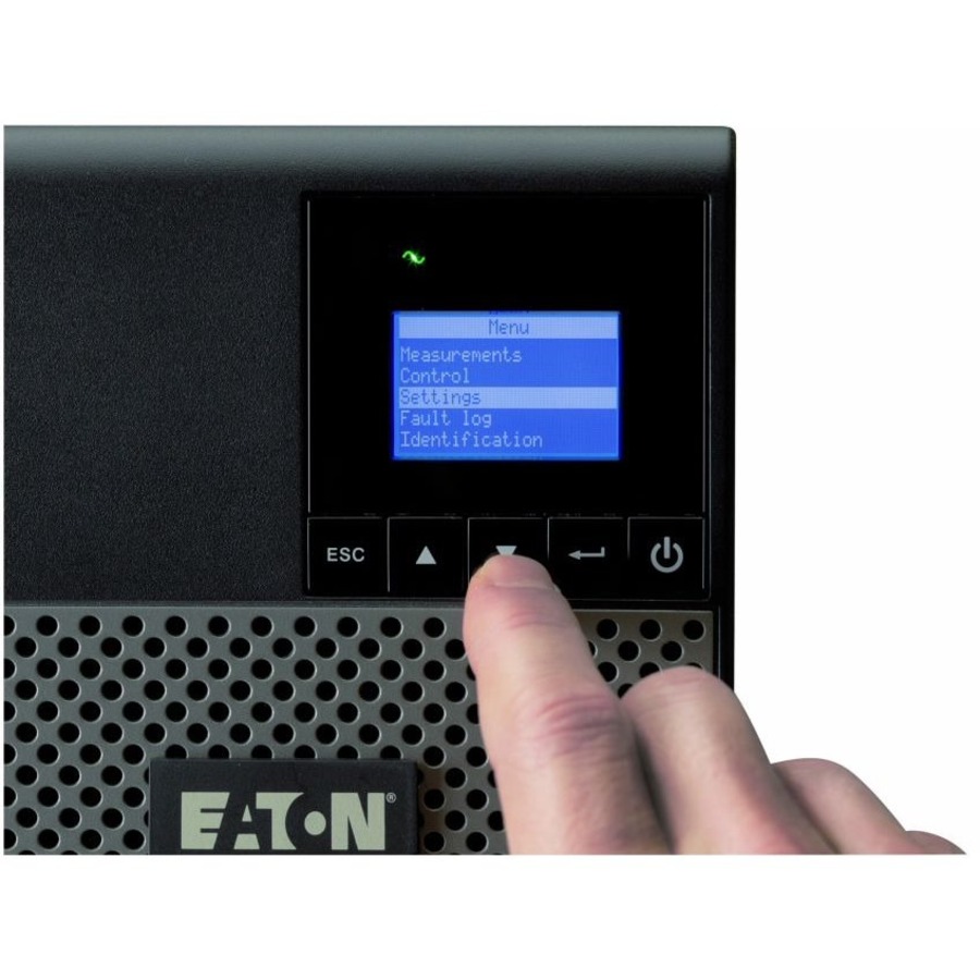 Eaton 5P 1550VA 1100W 230V Line-Interactive UPS, C14 Input, 8 C13 Outlets, True Sine Wave, Cybersecure Network Card Option, Tower - Image 2