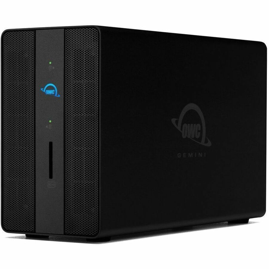 OWC 8TB Gemini Thunderbolt (40Gb/s) Dock And Dual-Drive HDD RAID External Storage Solution - Image 3
