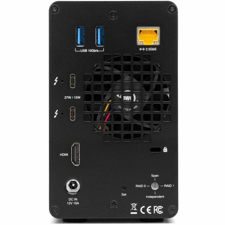 OWC 8TB Gemini Thunderbolt (40Gb/s) Dock And Dual-Drive HDD RAID External Storage Solution - Image 5