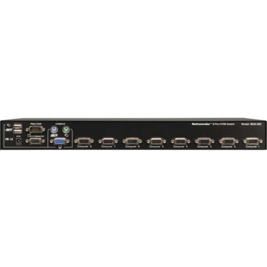 Eaton Tripp Lite Series 8-Port 1U Rack-Mount USB/PS2 KVM Switch with On-Screen Display - Image 4