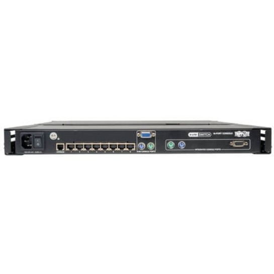 Eaton Tripp Lite Series NetCommander 8-Port Cat5 1U Rack-Mount Console KVM Switch with 19-in. LCD, TAA - Image 2