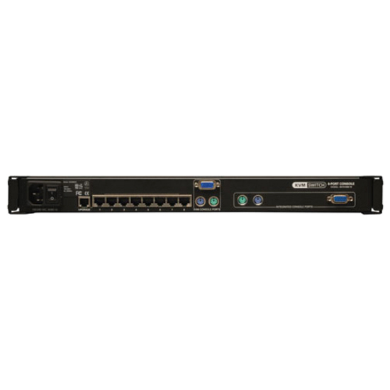 Eaton Tripp Lite Series NetCommander 8-Port Cat5 1U Rack-Mount Console KVM Switch with 19-in. LCD, TAA - Image 9