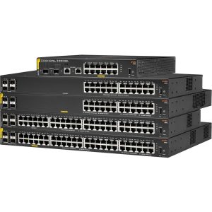 HPE 6100 48G Class4 PoE 4SFP+ 370W Switch