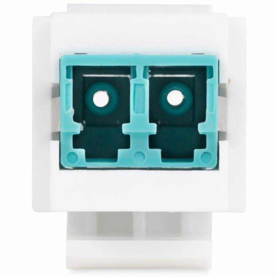 StarTech.com LC to LC Coupler, LC Fiber Coupler, LC/UPC Duplex Keystone Jack, Fiber Optic Keystone Coupler for Patch Panel - Image 5