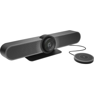 Logitech MeetUp and Expansion Mic, Video and Audio Conferencing System for Small Meeting Rooms