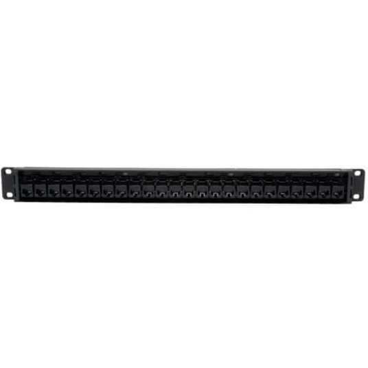 Eaton Tripp Lite Series 24-Port 1U Rack-Mount Cat5e Feedthrough Patch Panel, RJ45 Ethernet, TAA - Image 2