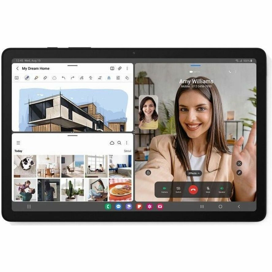 Samsung Galaxy Tab A9+ SM-X218U Tablet - 11" - Qualcomm SM6375 Snapdragon 695 5G (6 nm) Octa-core - 4 GB - 64 GB Storage - 5G - Graphite - Image 8