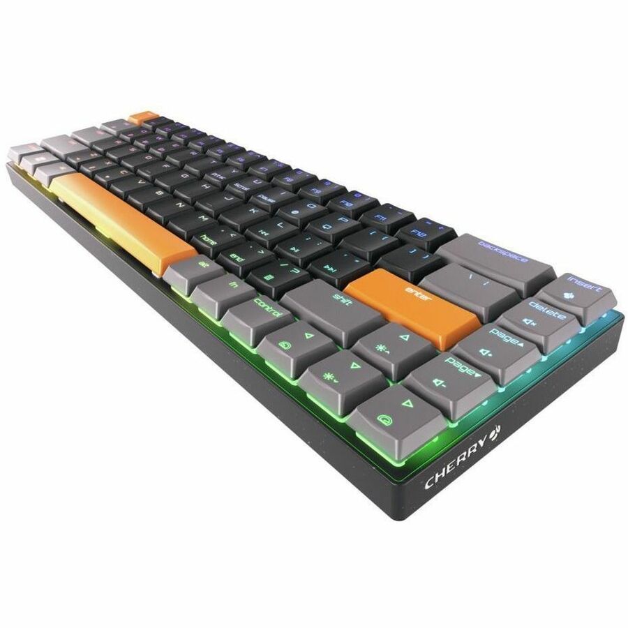 CHERRY MX-LP 2.1, WIRELESS, Bluetooth, MX LOW PROFILE SPEED RGB SWITCH, Black, For Office and Gaming - Image 3