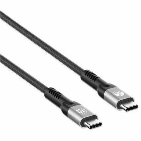 Manhattan USB4 Type-C 40 Gbps 8K Video and 240 W EPR Charging Cable / PD 3. - Image 2