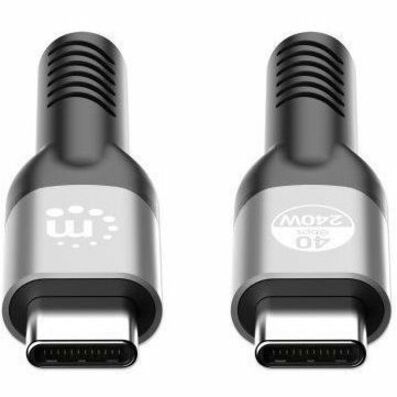Manhattan USB4 Type-C 40 Gbps 8K Video and 240 W EPR Charging Cable / PD 3. - Image 3