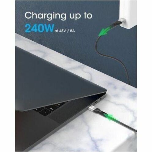 Manhattan USB4 Type-C 40 Gbps 8K Video and 240 W EPR Charging Cable / PD 3. - Image 6