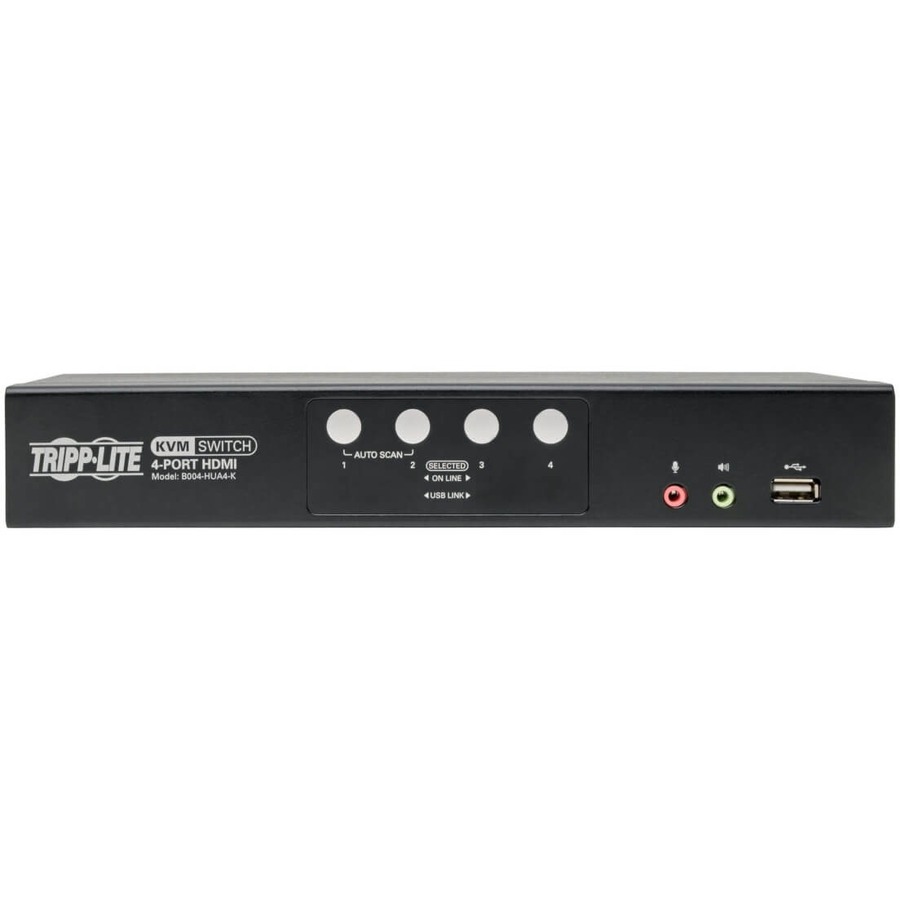Eaton Tripp Lite Series 4-Port HDMI/USB KVM Switch with Audio/Video and USB Peripheral Sharing - Image 2