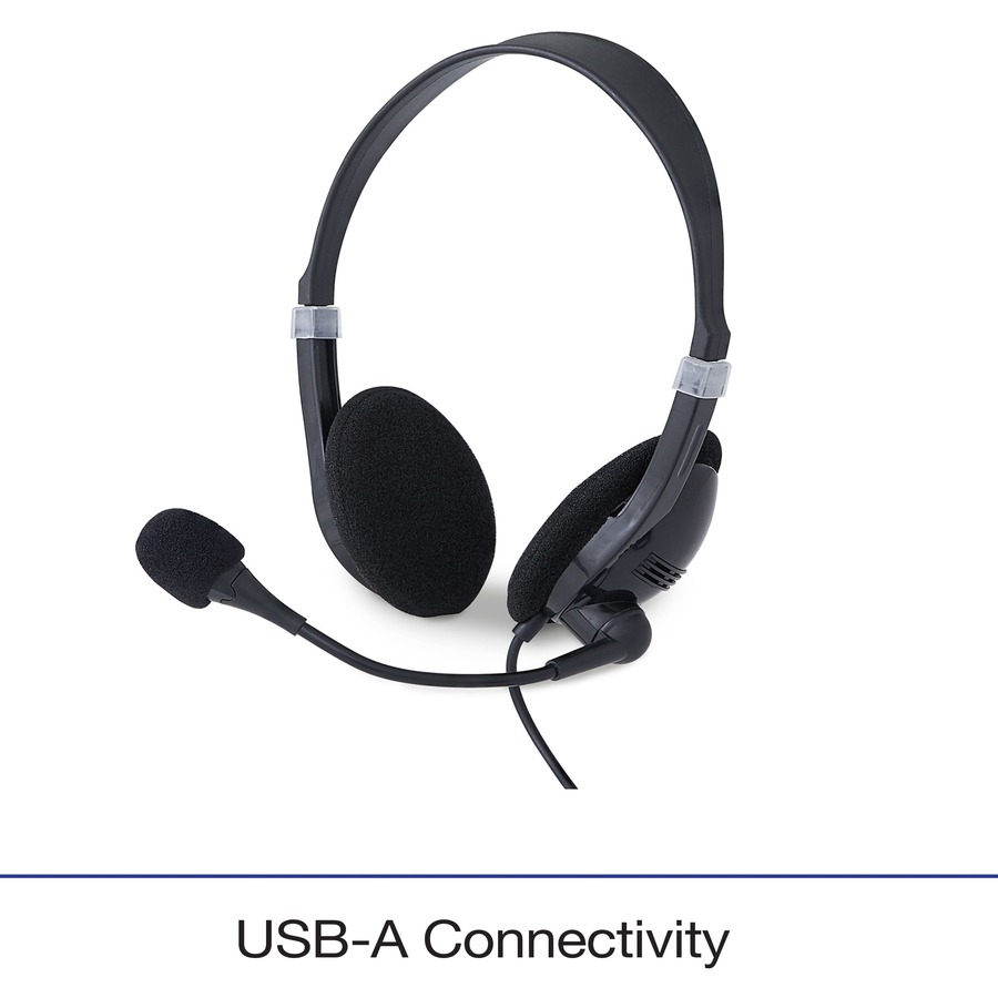 Verbatim Stereo Headset with Microphone and In-Line Remote - Image 4
