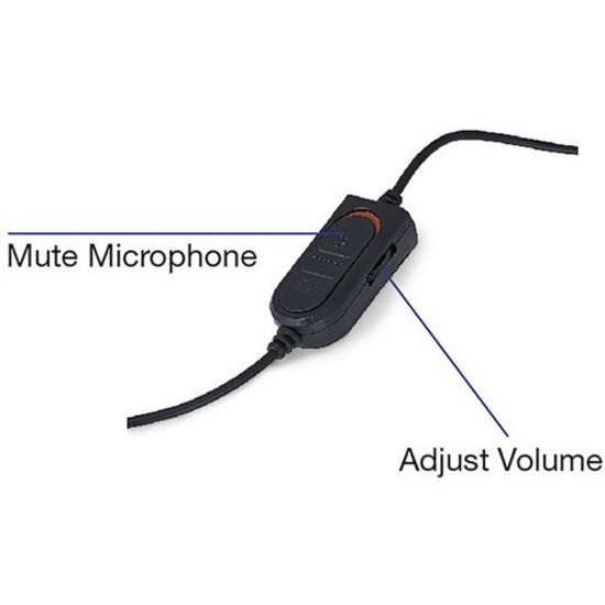 Verbatim Stereo Headset with Microphone and In-Line Remote - Image 5
