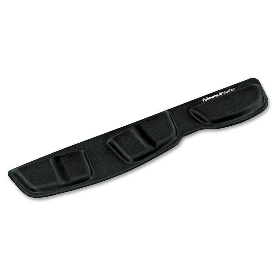 Fellowes® MICROBAN® Memory Foam Keyboard Wrist Support - Black (9182801)
