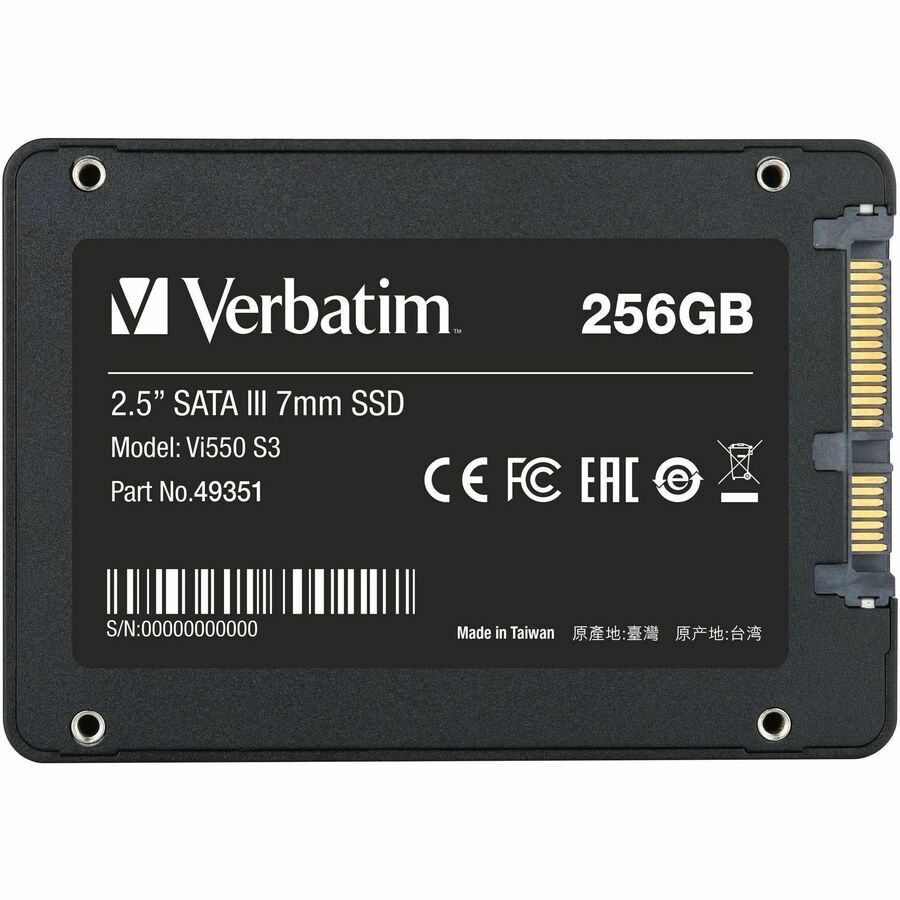 Verbatim 256GB Vi550 SATA III 2.5" Internal SSD - Image 6
