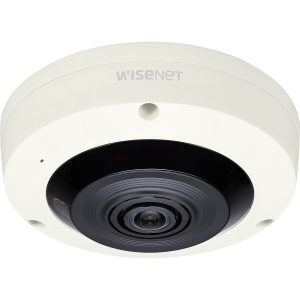 Wisenet XNF-8010R 6 Megapixel Indoor Network Camera - Fisheye - Ivory