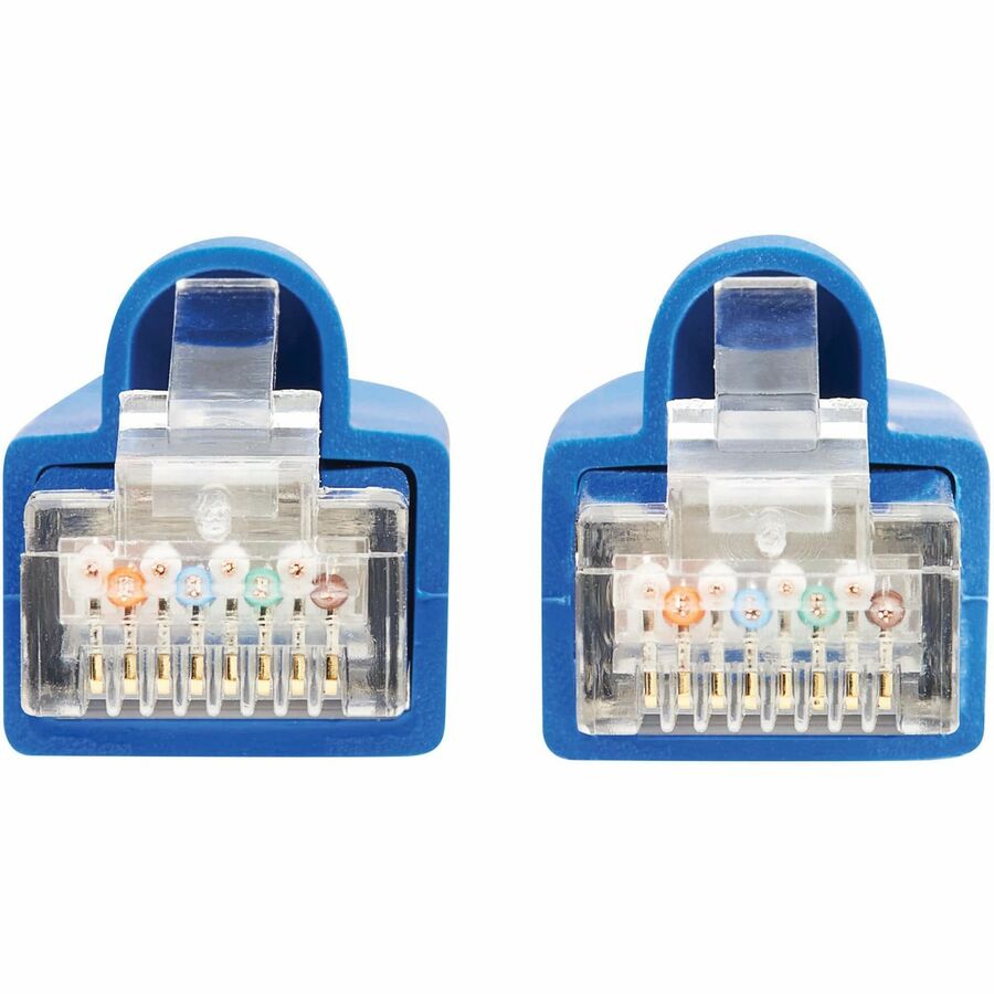 Eaton Tripp Lite Series Cat8 40G Snagless SSTP Ethernet Cable (RJ45 M/M), PoE, Blue, 6 ft. (1.8 m) - Image 4