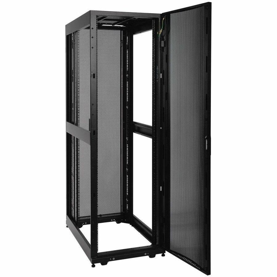 Eaton Tripp Lite Series 42U SmartRack Mid-Depth Rack Enclosure Cabinet with doors & side panels - Image 2