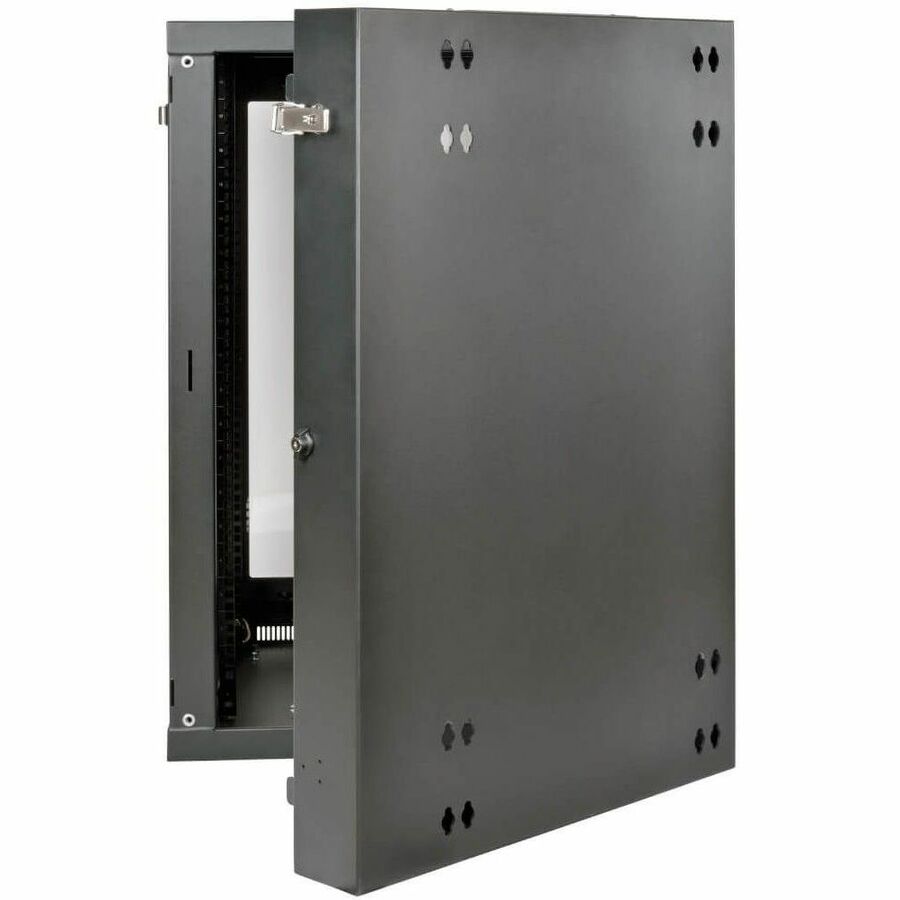 Eaton Tripp Lite Series SmartRack 18U UPS-Depth Wall-Mount Half-Height Rack Enclosure, Clear Acrylic Window, Hinged Back - Image 4